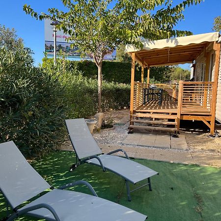 Mobilhome La Carabasse Vias Plage Kültér fotó