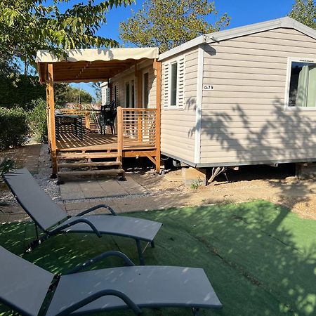 Mobilhome La Carabasse Vias Plage Kültér fotó