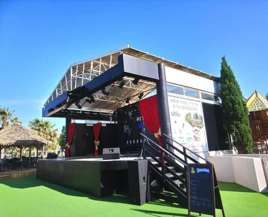 Mobilhome La Carabasse Vias Plage Kültér fotó