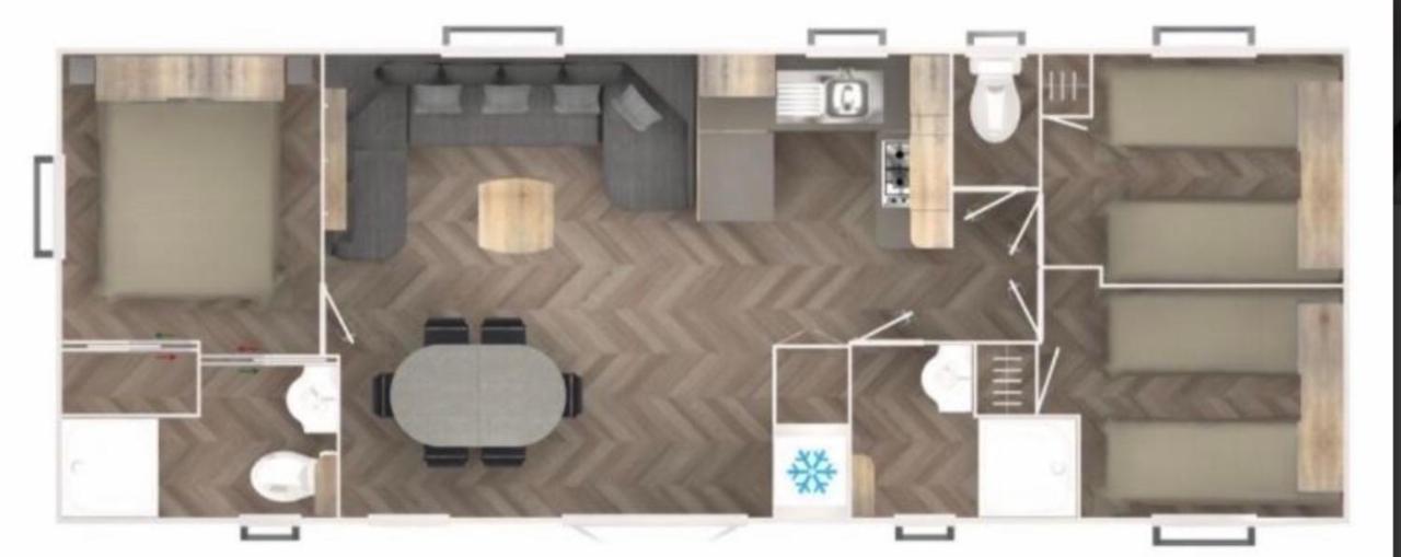 Mobilhome La Carabasse Vias Plage Kültér fotó