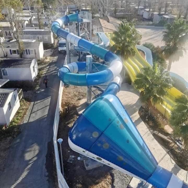 Mobilhome La Carabasse Vias Plage Kültér fotó