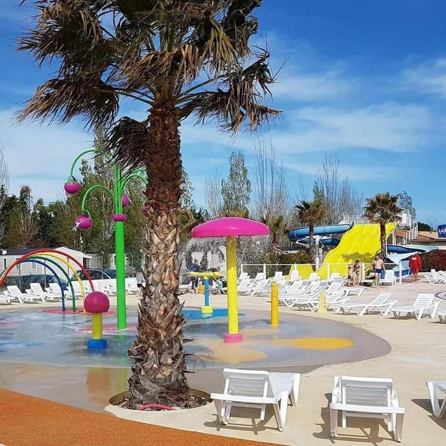 Mobilhome La Carabasse Vias Plage Kültér fotó
