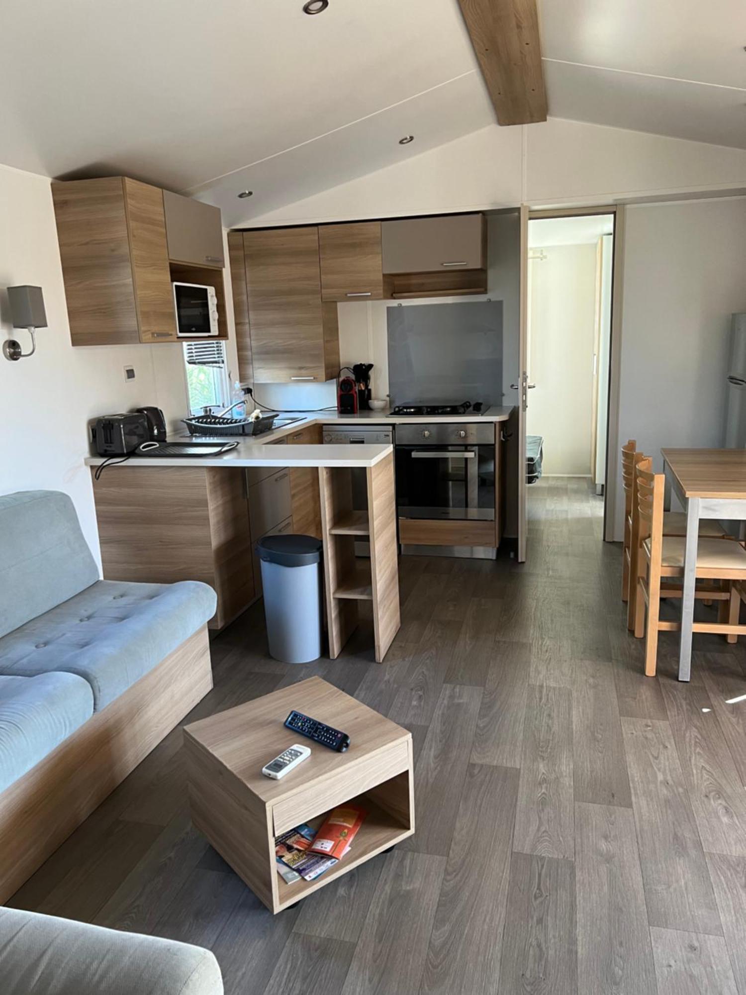 Mobilhome La Carabasse Vias Plage Kültér fotó