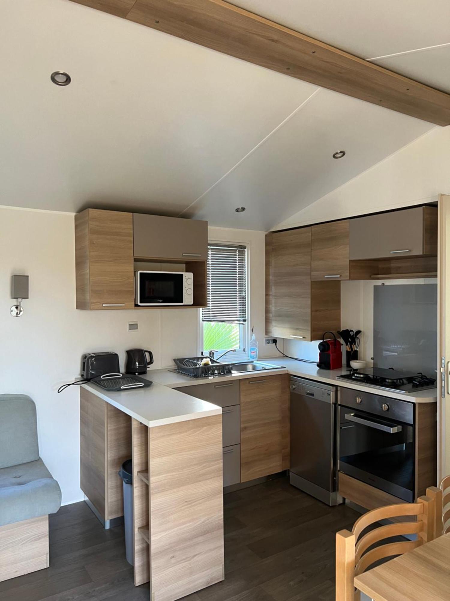 Mobilhome La Carabasse Vias Plage Kültér fotó
