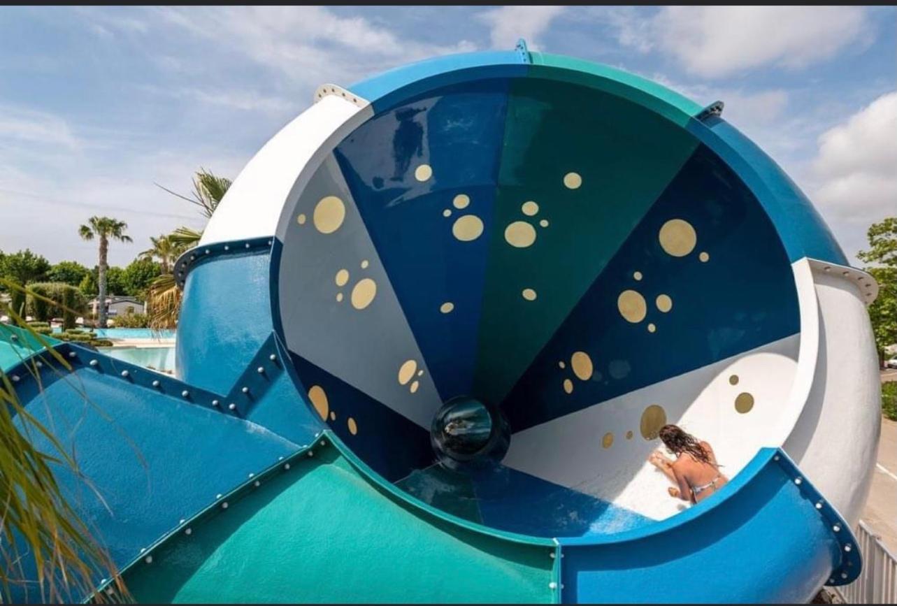 Mobilhome La Carabasse Vias Plage Kültér fotó