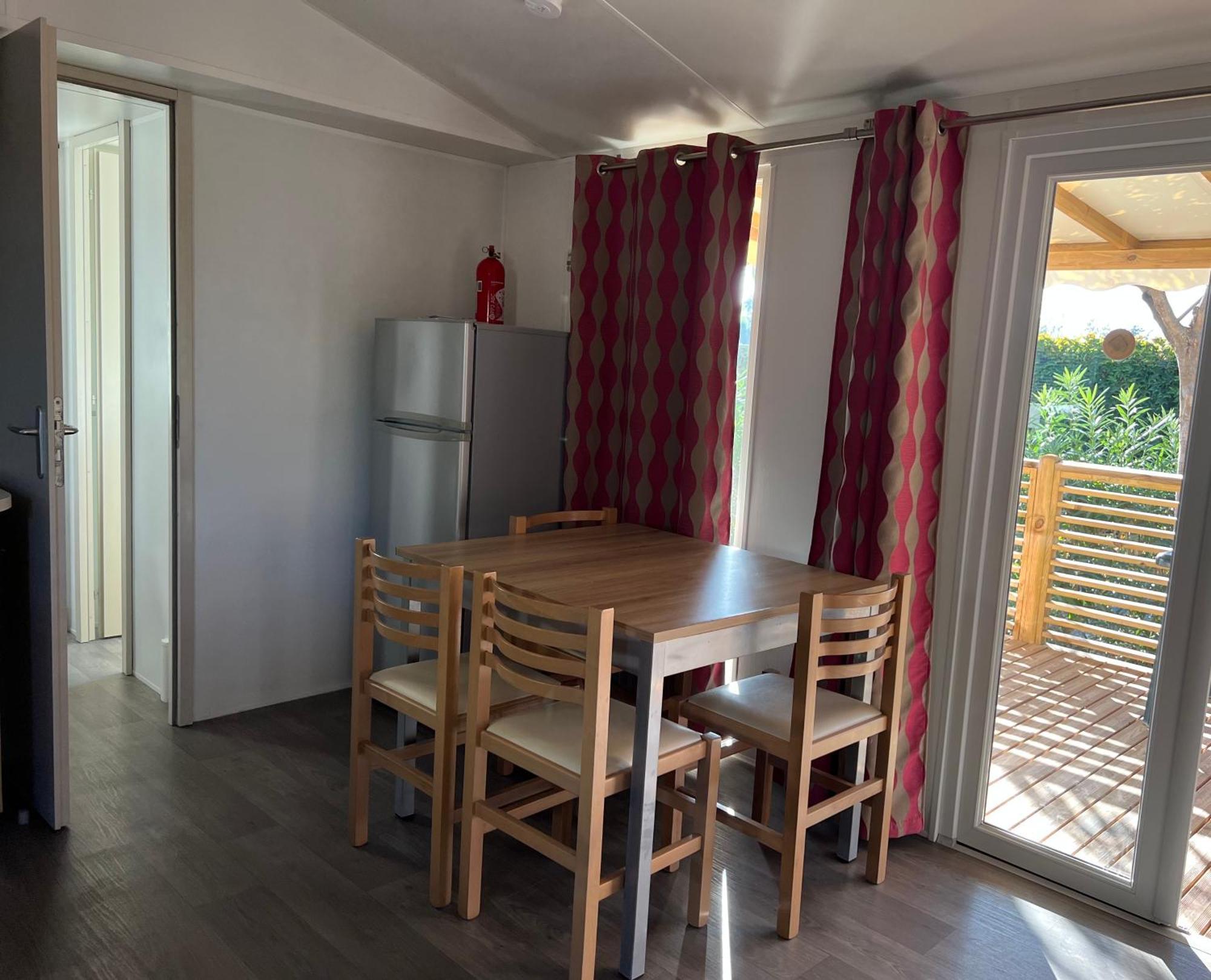 Mobilhome La Carabasse Vias Plage Kültér fotó