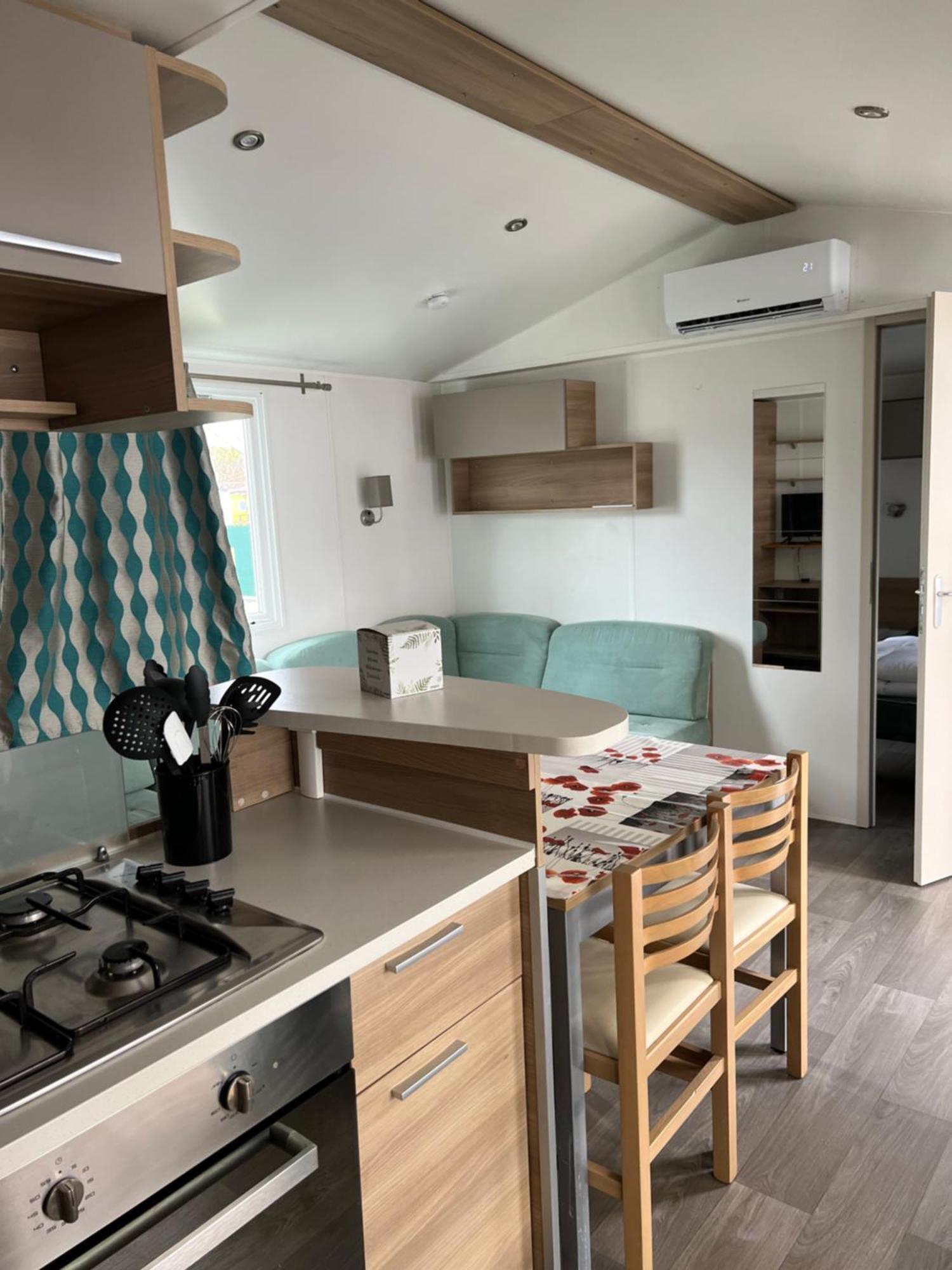 Mobilhome La Carabasse Vias Plage Kültér fotó