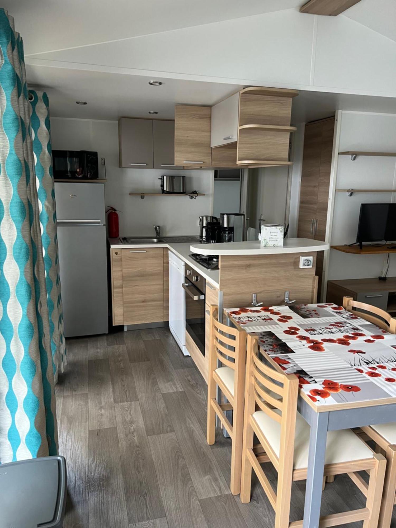 Mobilhome La Carabasse Vias Plage Kültér fotó